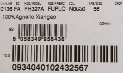 Bonnet en fourrure d'agneau Xiangao noir Dolce &amp; Gabbana