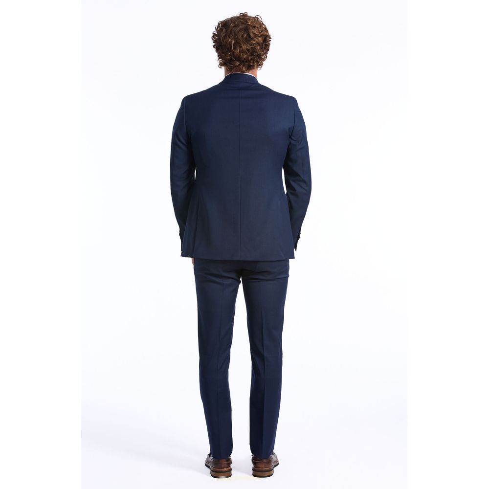Costume homme en laine bleue tendance Baldinini