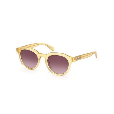 Lunettes de soleil Guess en plastique jaune