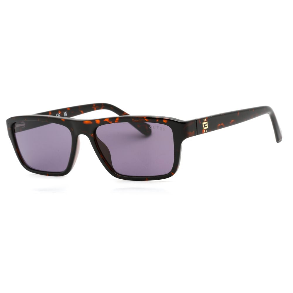 Lunettes de soleil Guess marron injectées