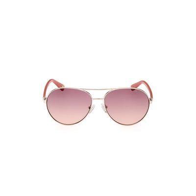 Guess gouden metalen zonnebril