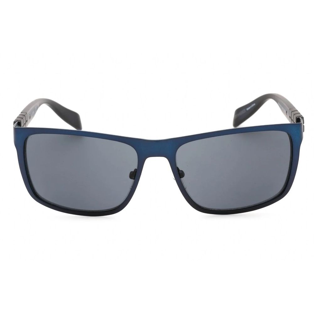 Lunettes de soleil Guess en métal bleu