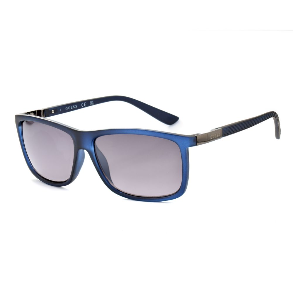 Lunettes de soleil Guess en résine bleue