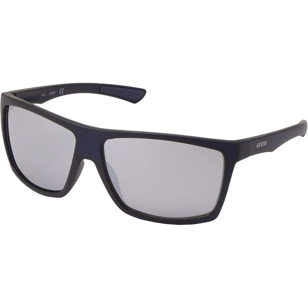 Lunettes de soleil Guess en résine bleue