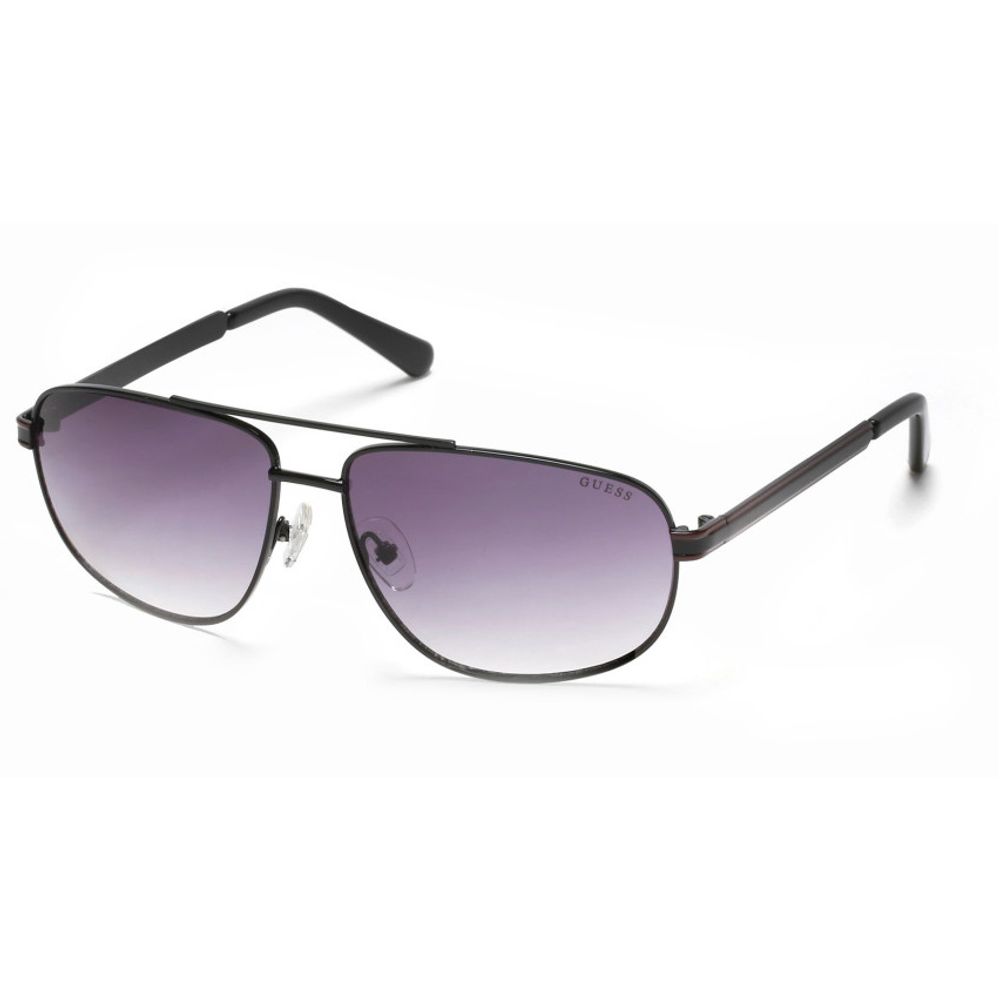 Lunettes de soleil Guess en métal gris