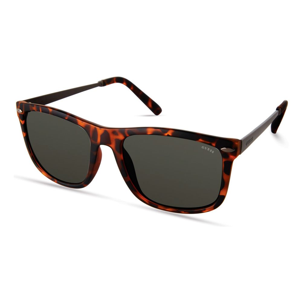 Lunettes de soleil Guess en résine marron