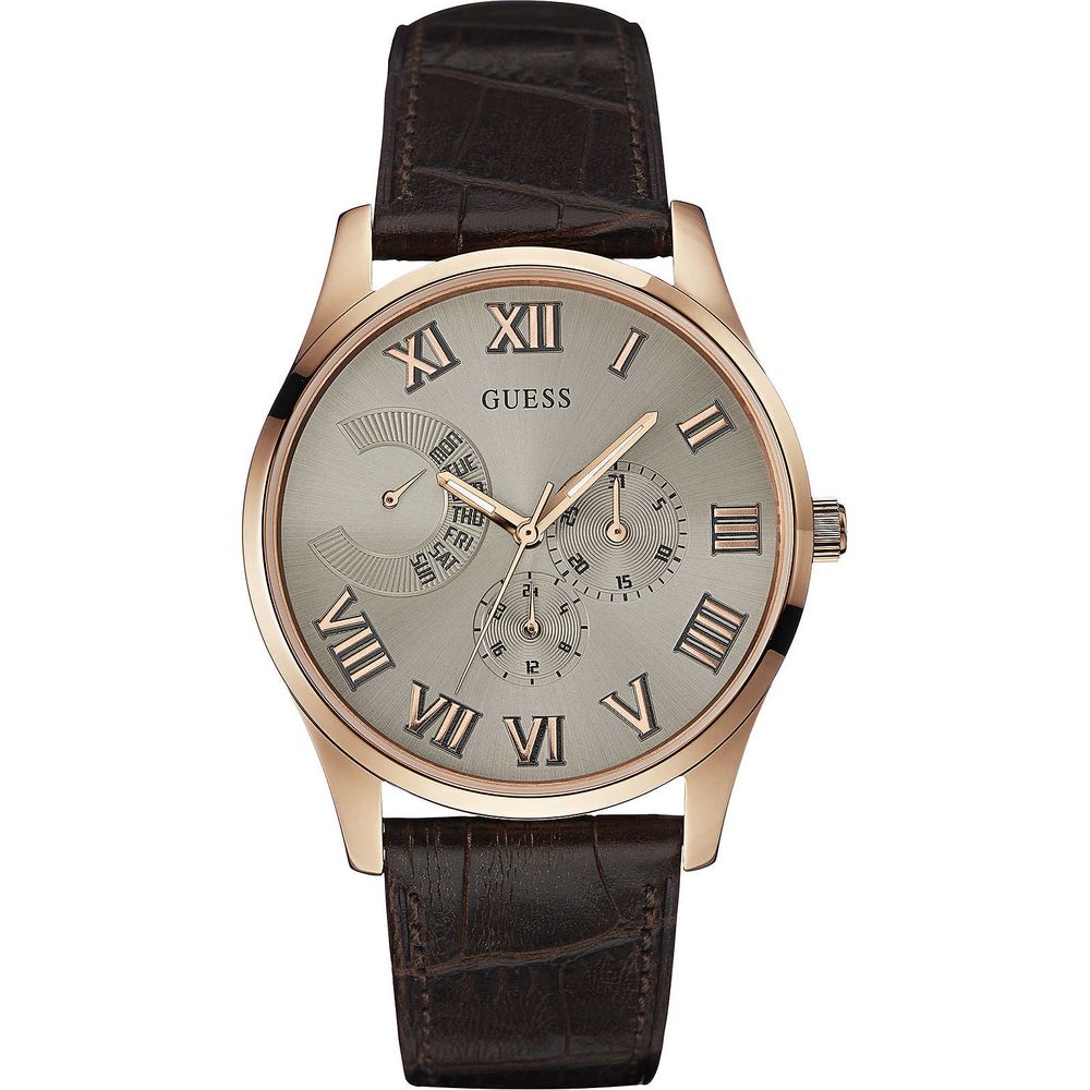 Montre Guess en polyéthylène marron