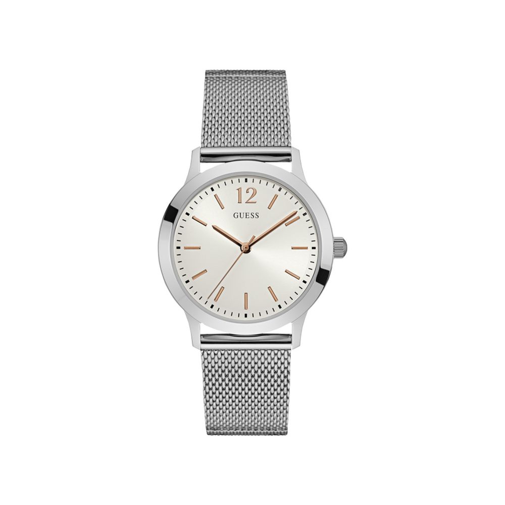 Montre Guess en acier argenté
