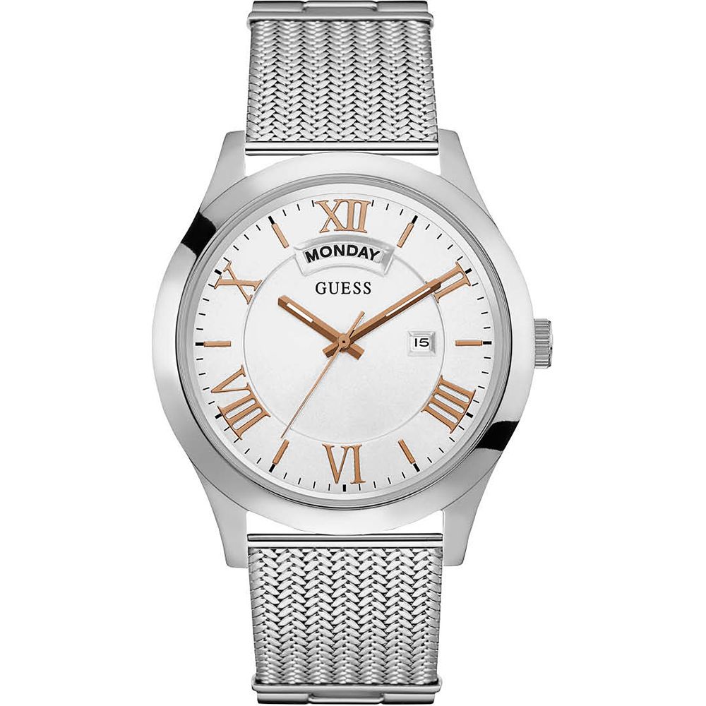 Montre Guess en acier argenté