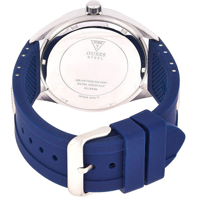 Montre synthétique Guess Blue
