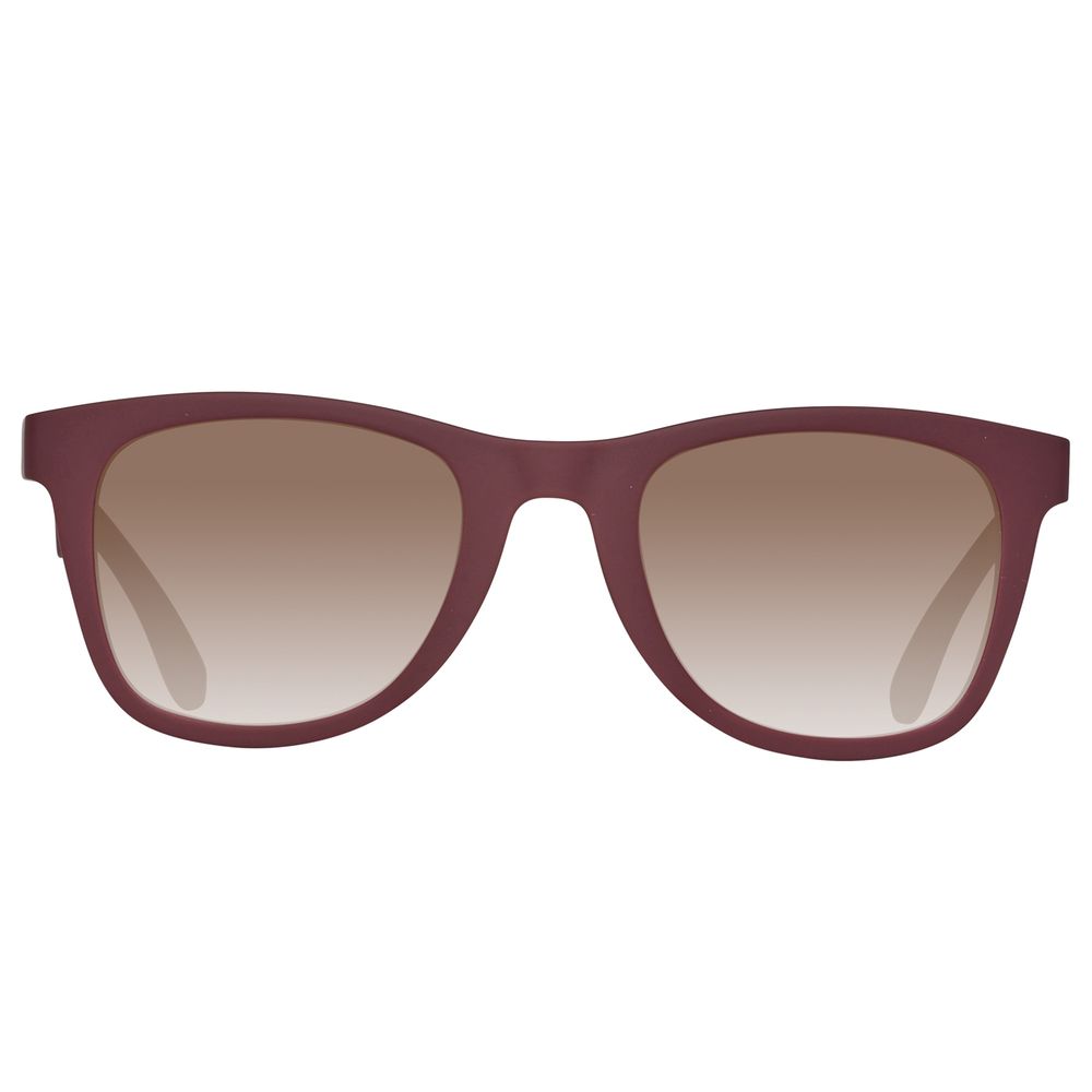 Lunettes de soleil Carrera en plastique bordeaux
