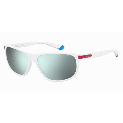 Lunettes de soleil Polaroid blanches en autres fibres