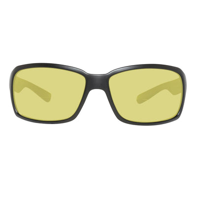Lunettes de soleil Polaroid noires injectées