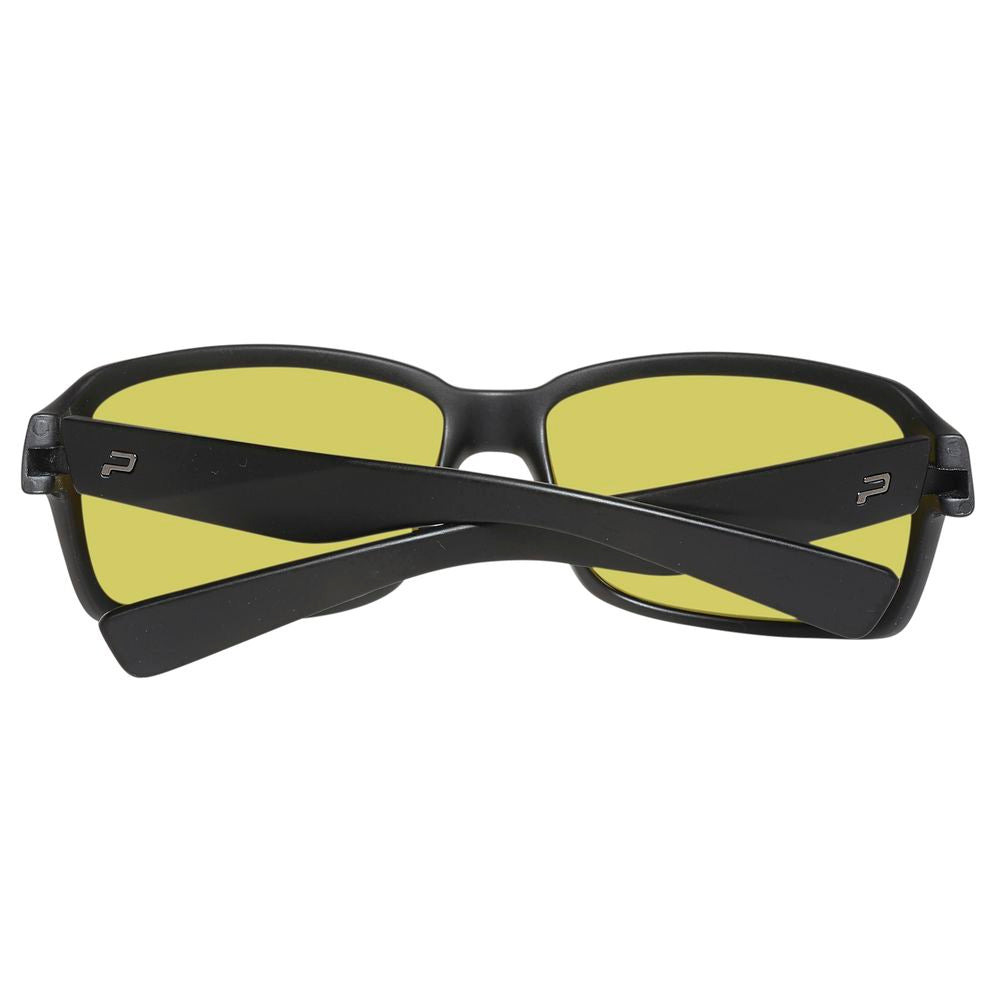 Lunettes de soleil Polaroid noires injectées