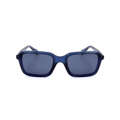 Lunettes de soleil Polaroid en métal bleu
