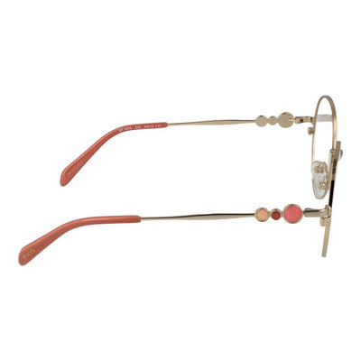 Emilio Pucci Gold Women Glasses Frame