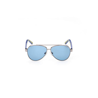 Lunettes de soleil Guess en métal gris