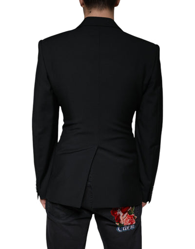 Blazer simple boutonnage noir et blanc Dolce &amp; Gabbana