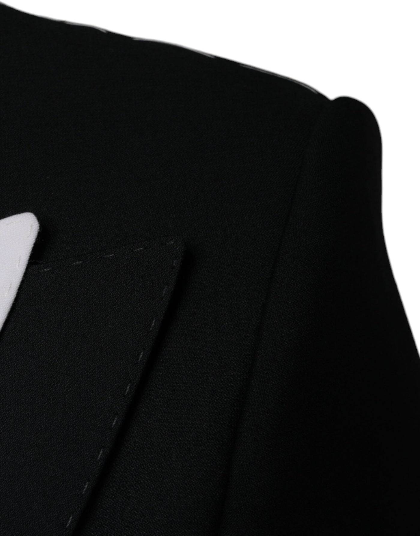Blazer simple boutonnage noir et blanc Dolce &amp; Gabbana