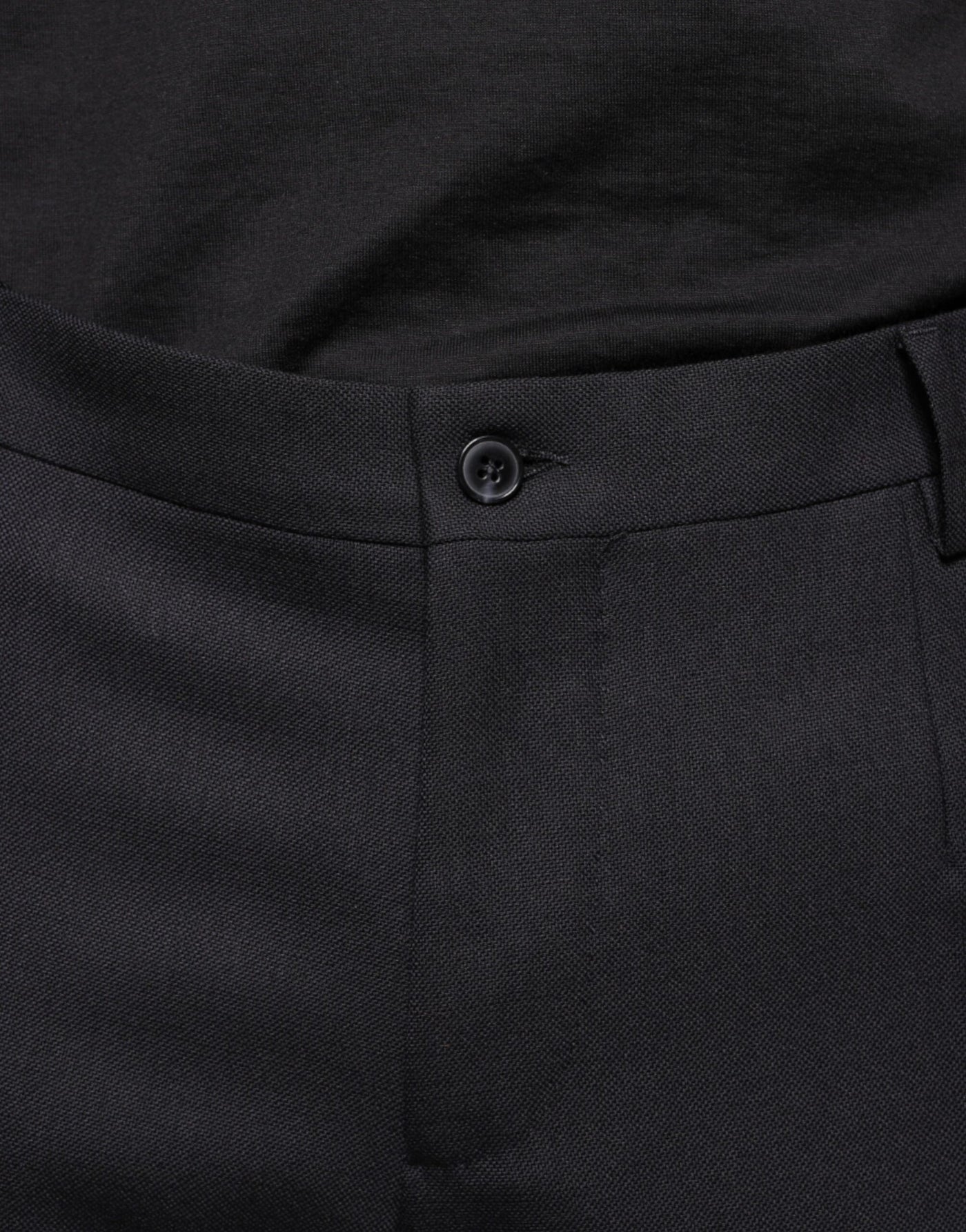 Dolce &amp; Gabbana Zwarte Wollen Skinny Jurk Formele Broek