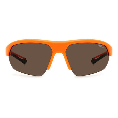 Polaroid Orange Resin Sunglasses