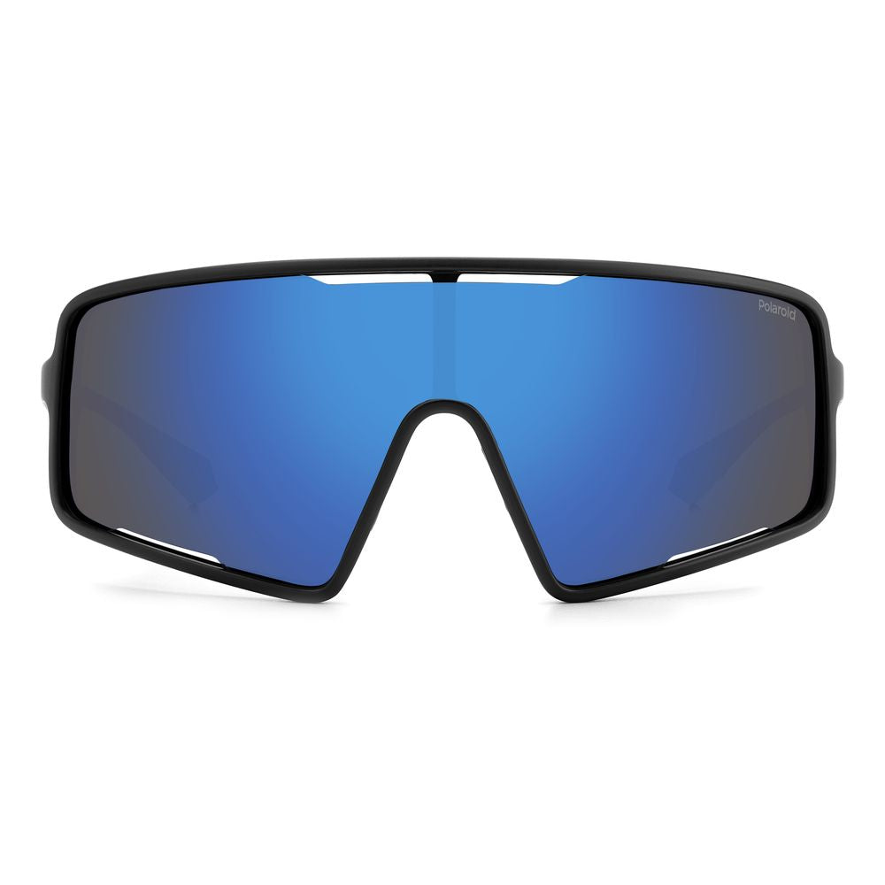 Lunettes de soleil Polaroid en résine bleue