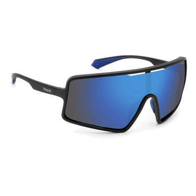 Lunettes de soleil Polaroid en résine bleue