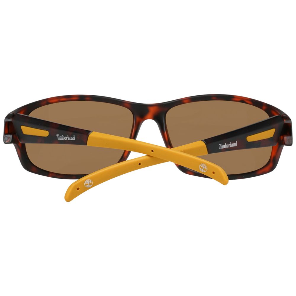 Lunettes de soleil Timberland en résine bleue