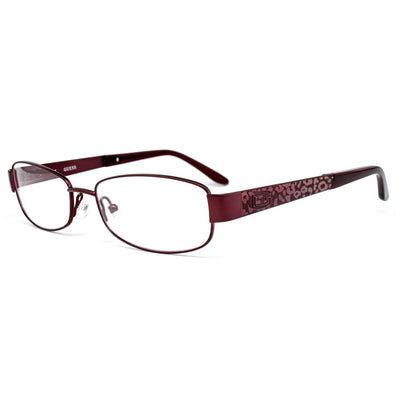 Montures en métal rouge Guess