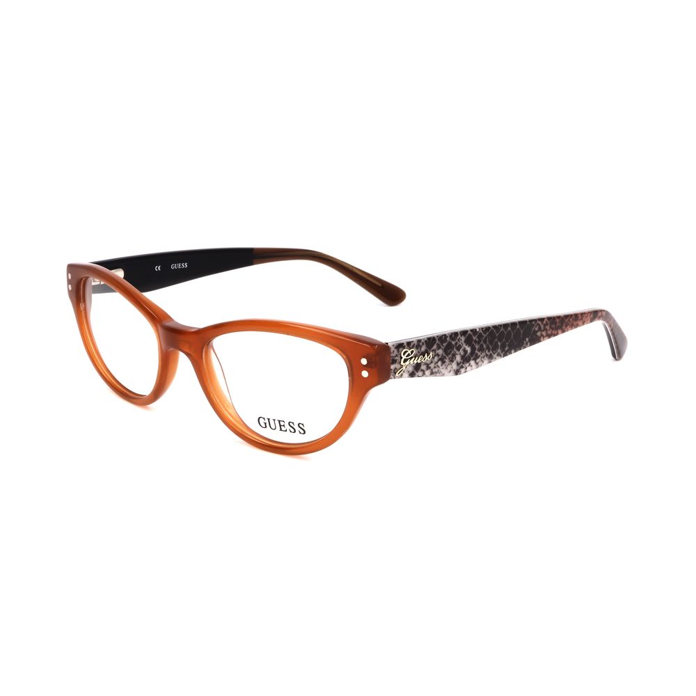 Montures en plastique orange Guess