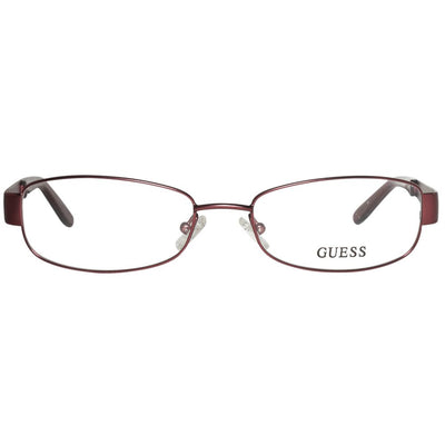 Montures en métal rouge Guess