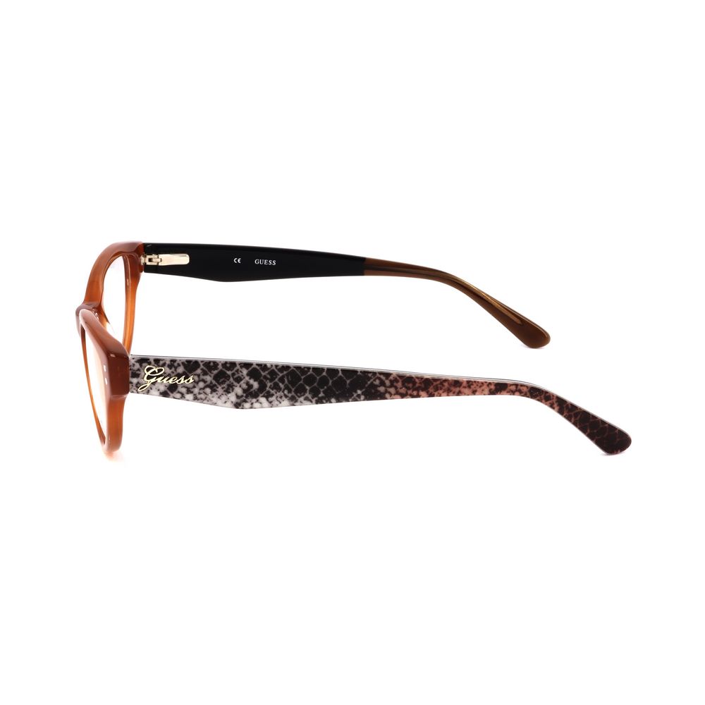 Montures en plastique orange Guess