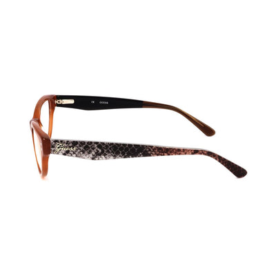 Montures en plastique orange Guess