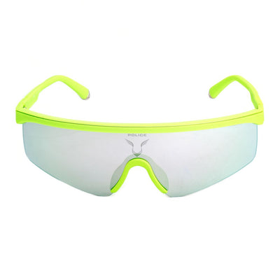 Lunettes de soleil injectées vertes de la police
