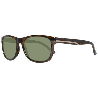 Lunettes de soleil Gant en acétate marron