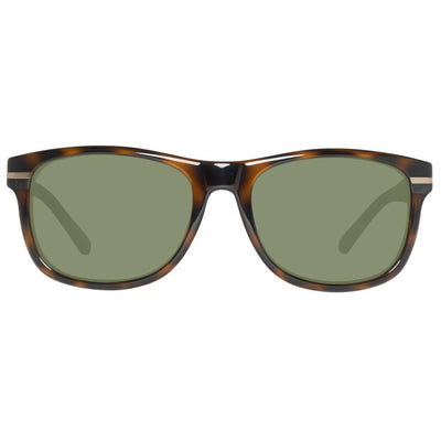 Lunettes de soleil Gant en acétate marron