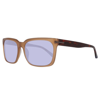 Lunettes de soleil Gant en acétate marron