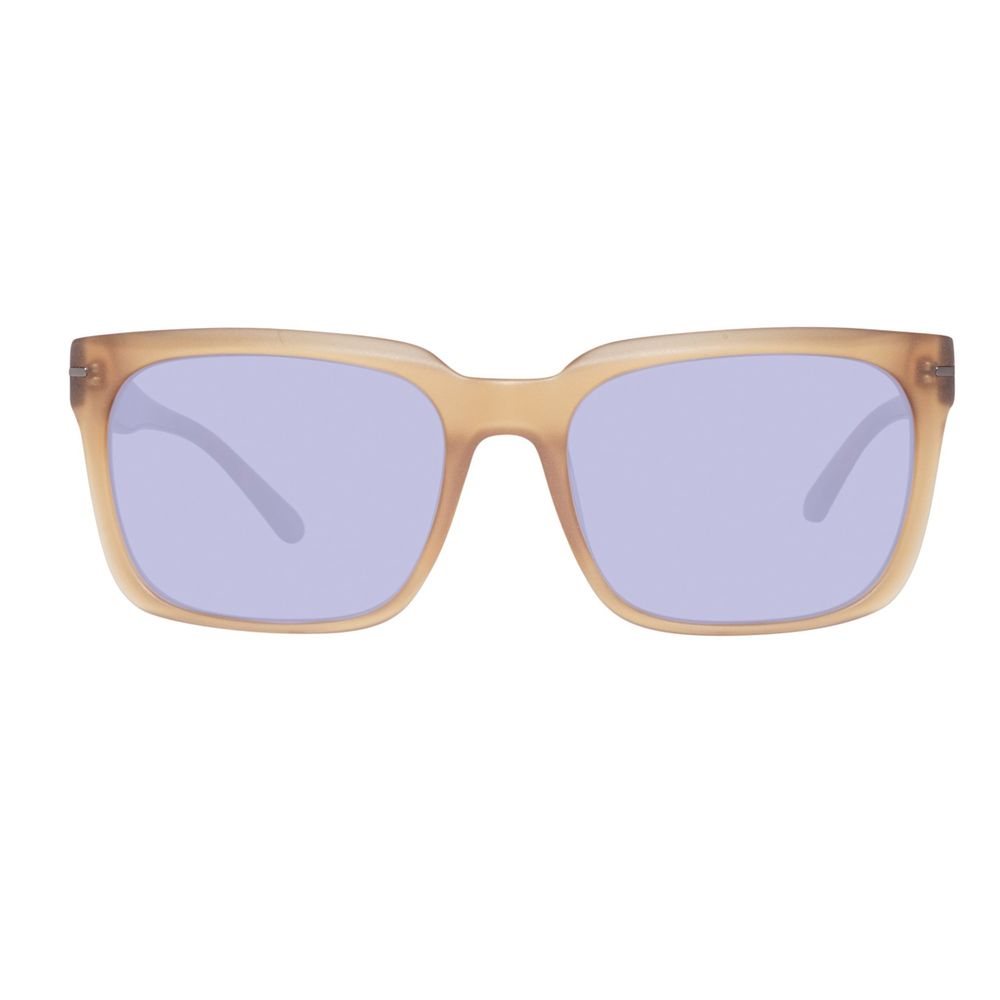 Lunettes de soleil Gant en acétate marron