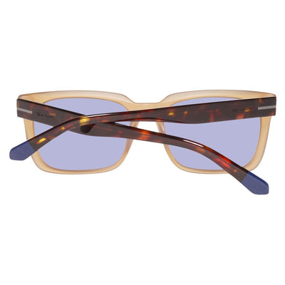 Lunettes de soleil Gant en acétate marron