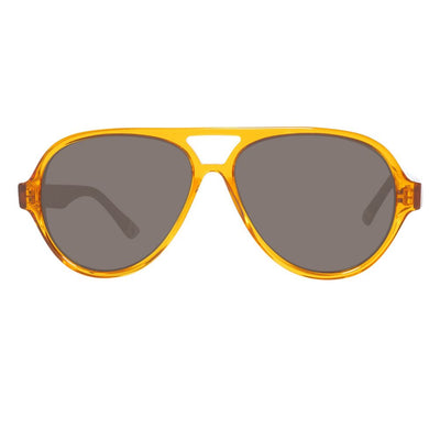 Lunettes de soleil Gant en acétate orange
