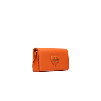 Love Moschino Oranje Polyethyleen Dames Crossbody Tas