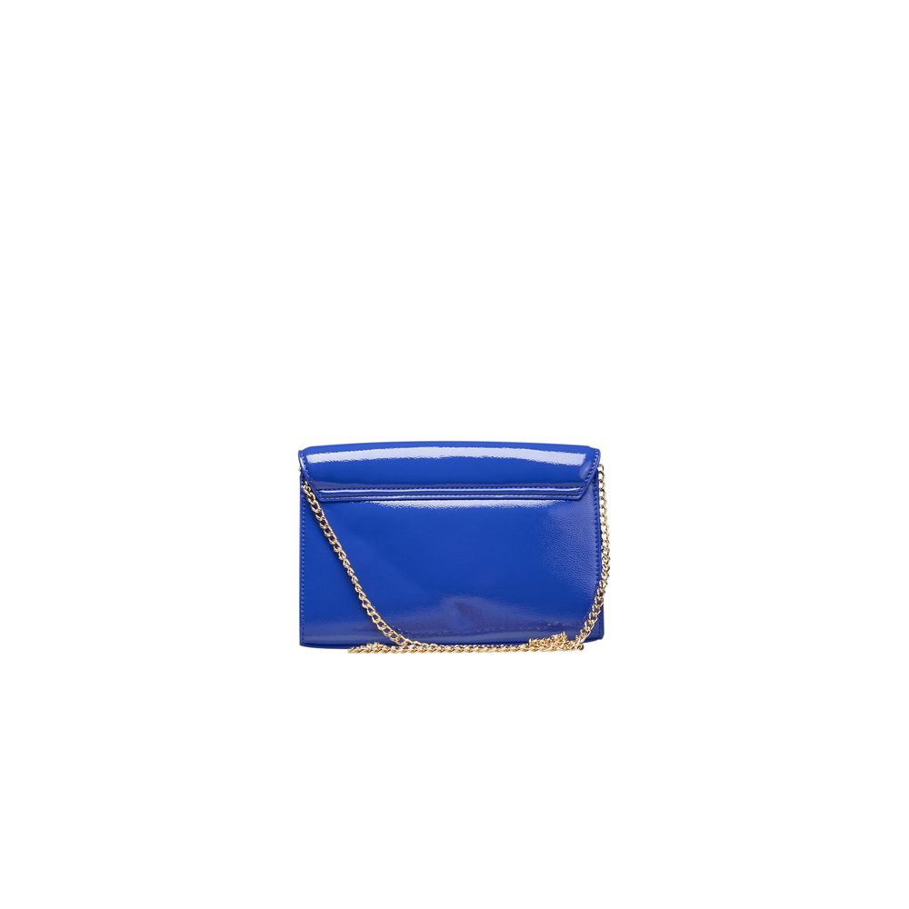 Love Moschino Blauwe Polyethyleen Dames Crossbody Tas