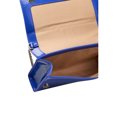 Love Moschino Blauwe Polyethyleen Dames Crossbody Tas