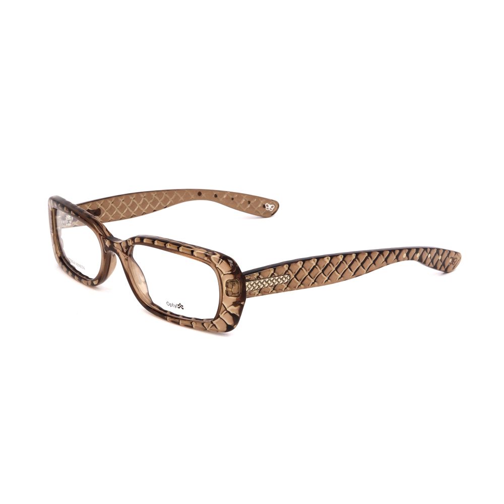 Montures en plastique marron Bottega Veneta