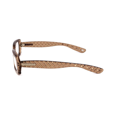 Montures en plastique marron Bottega Veneta