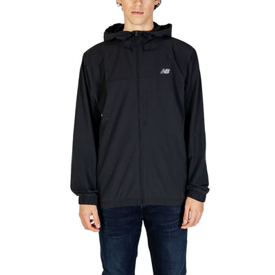 New Balance Zwarte Gerecyclede Polyester Jassen &amp; Jassen