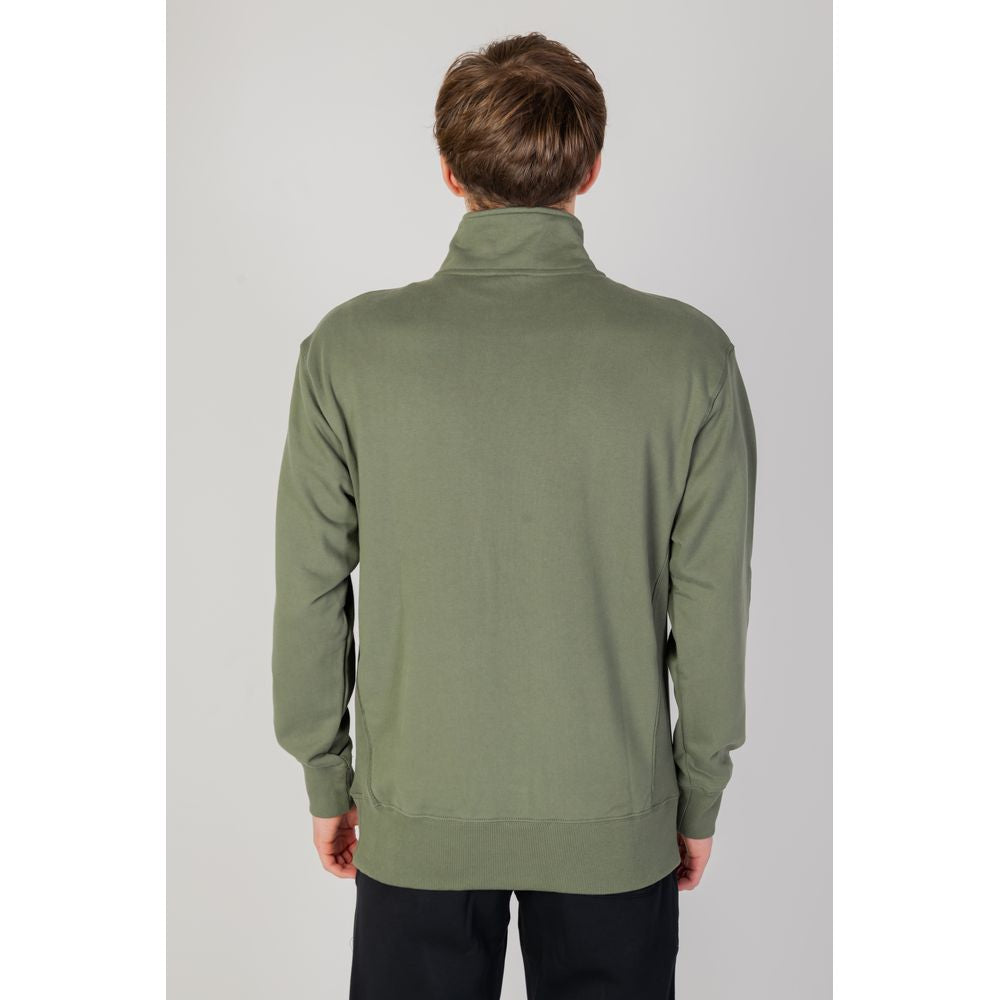 Sweat-shirt en coton vert New Balance