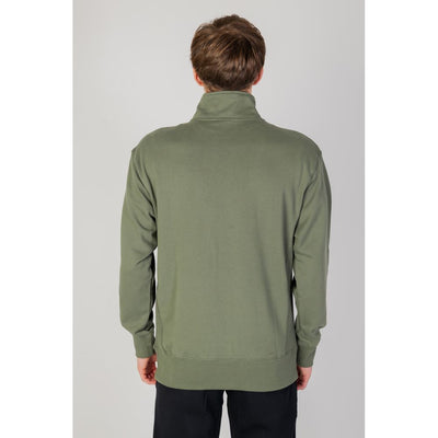 Sweat-shirt en coton vert New Balance