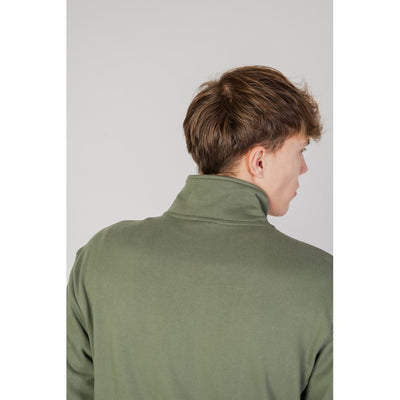 Sweat-shirt en coton vert New Balance