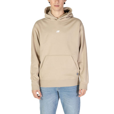 New Balance Beige Gerecycled Polyester Hoody